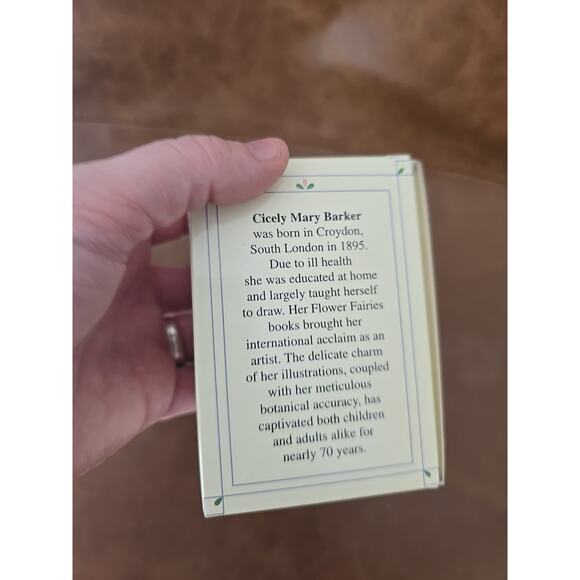 NIP Vintage Cicely Mary Barker Resin Flower Fairies Decor Figurine Ornament - Picture 5 of 6